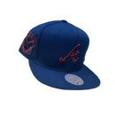 Abrnavy Eclipse Snapback Hat Dark Blue