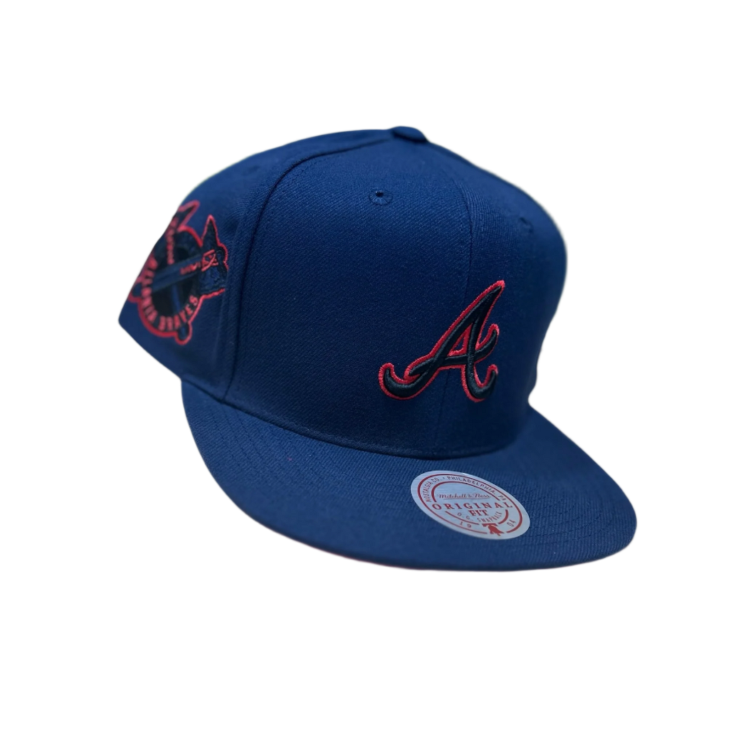 Abrnavy Eclipse Snapback Hat Dark Blue