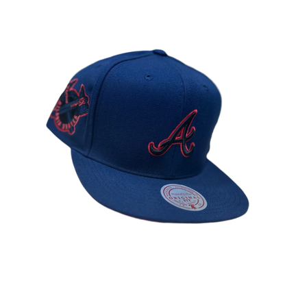 Abrnavy Eclipse Snapback Hat Dark Blue