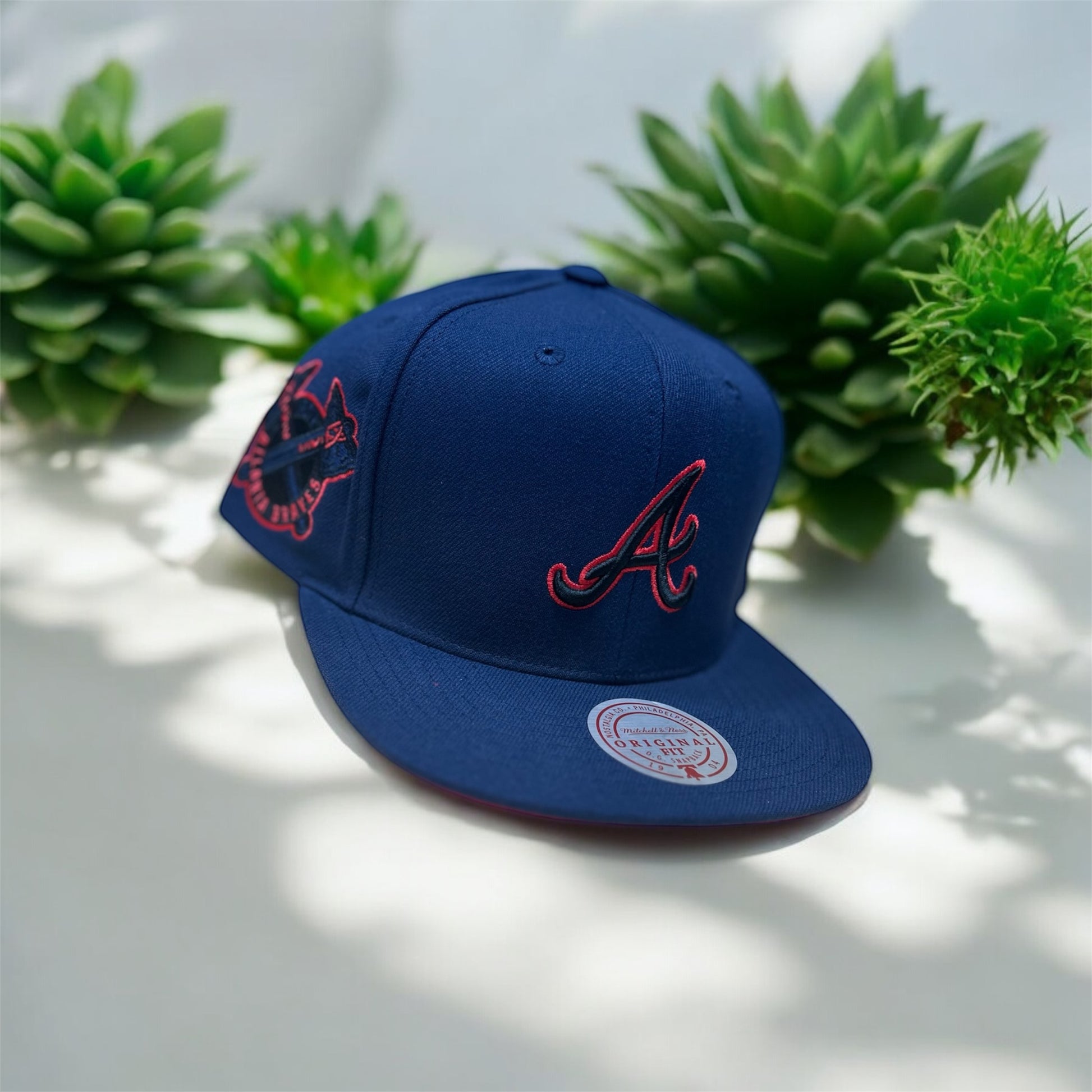 Abrnavy Eclipse Snapback Hat Natural