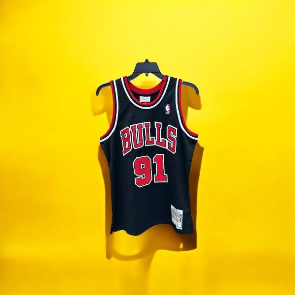 Bulls Jersey 91 Dennis Rodman 2