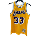 Lakers Jersey #33 Kareem Abdul-Jabbar