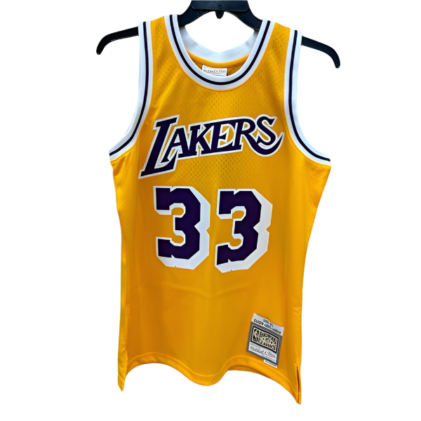 Lakers Jersey #33 Kareem Abdul-Jabbar