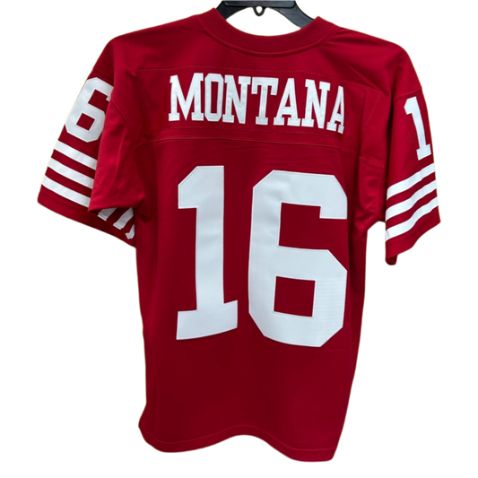 SF 49ers Jersey 16 Montana