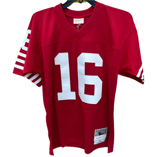 SF 49ers Jersey 16 Montana