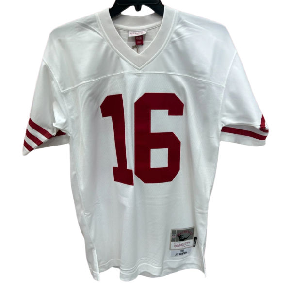 SF 49ers Jersey 16 Montana White