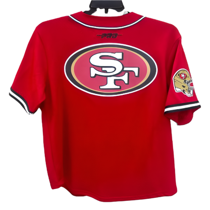 SF 49ers Jersey Red Back